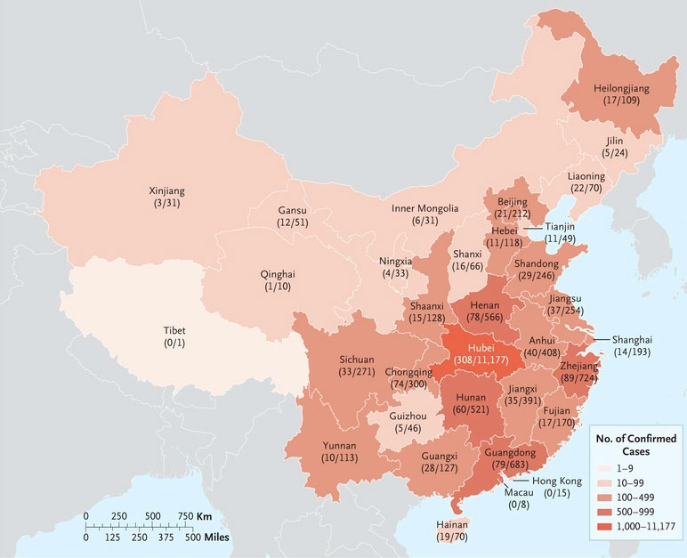Características clínicas del coronavirus 2019 en China