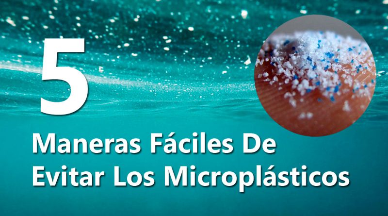 5 maneras fáciles de evitar los microplásticos