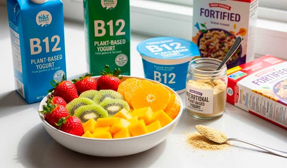 frutas fortificadas con vitamina B12